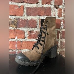 Vintage palladium heeled boots
